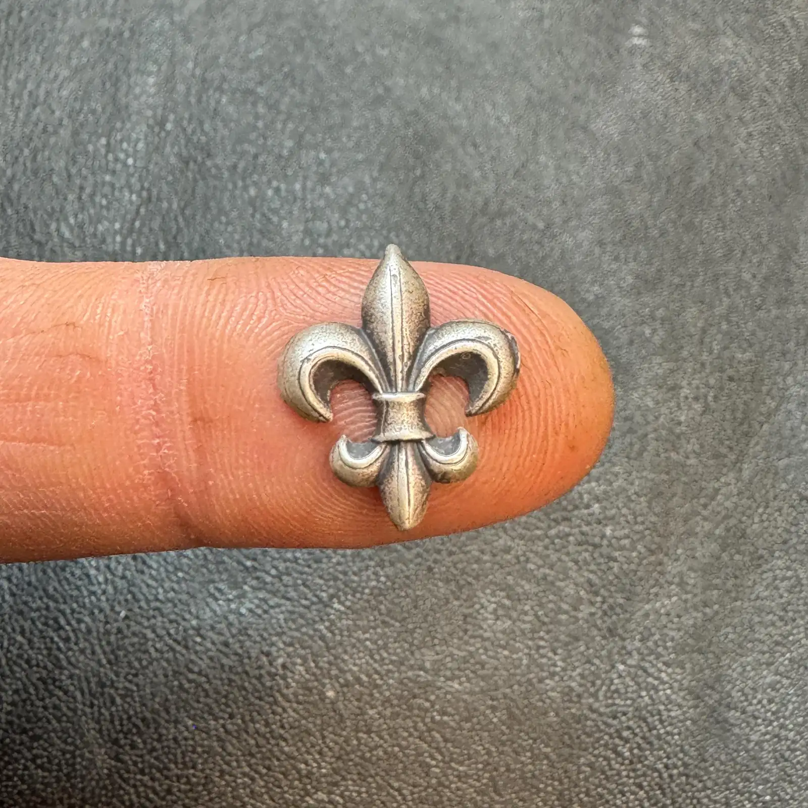 Fleur de Lis Casting 001. Sterling Silver