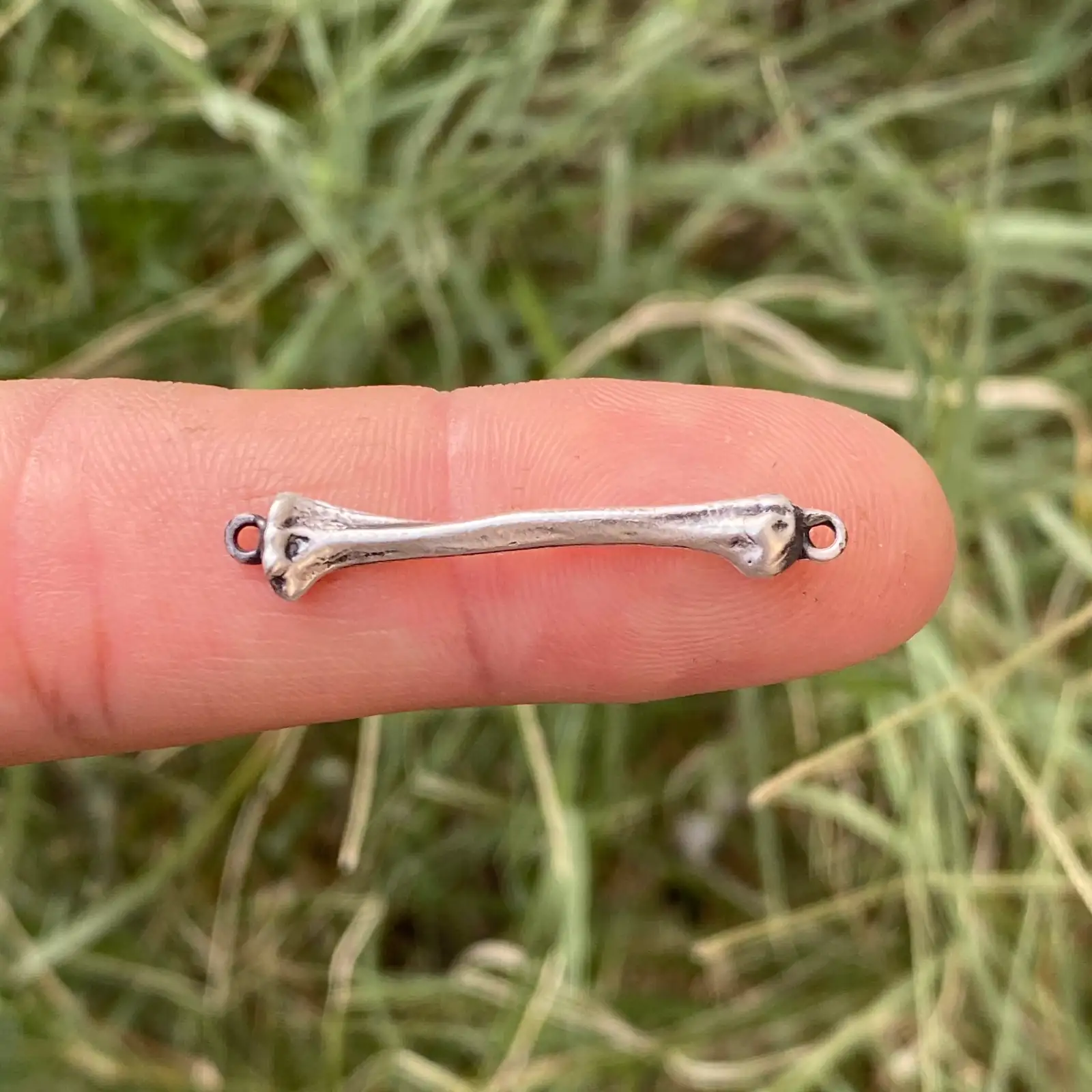 Humerus Connector. Sterling Silver