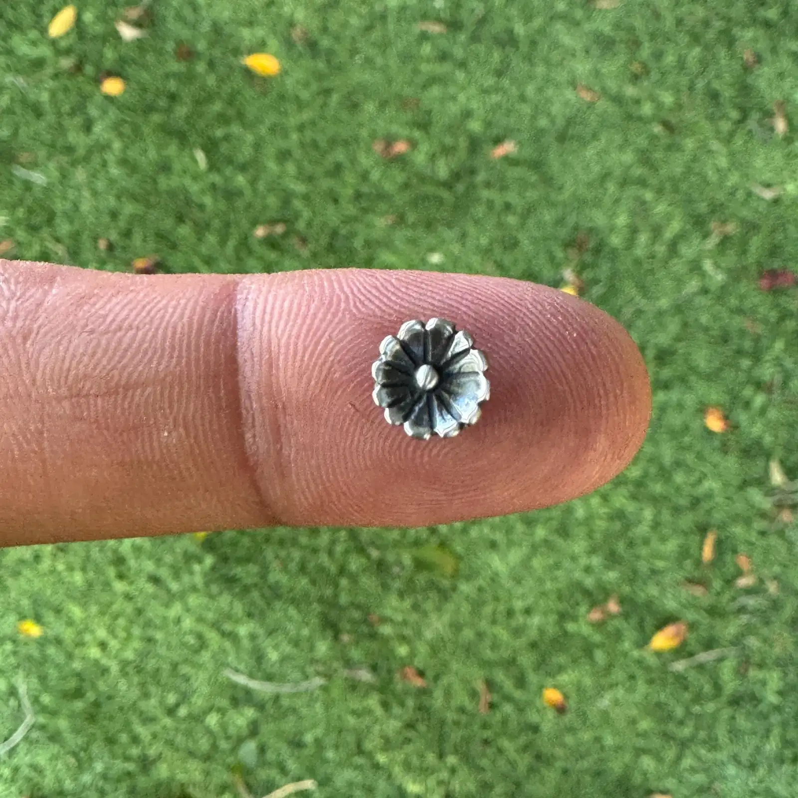 Flower Casting 001. Sterling Silver