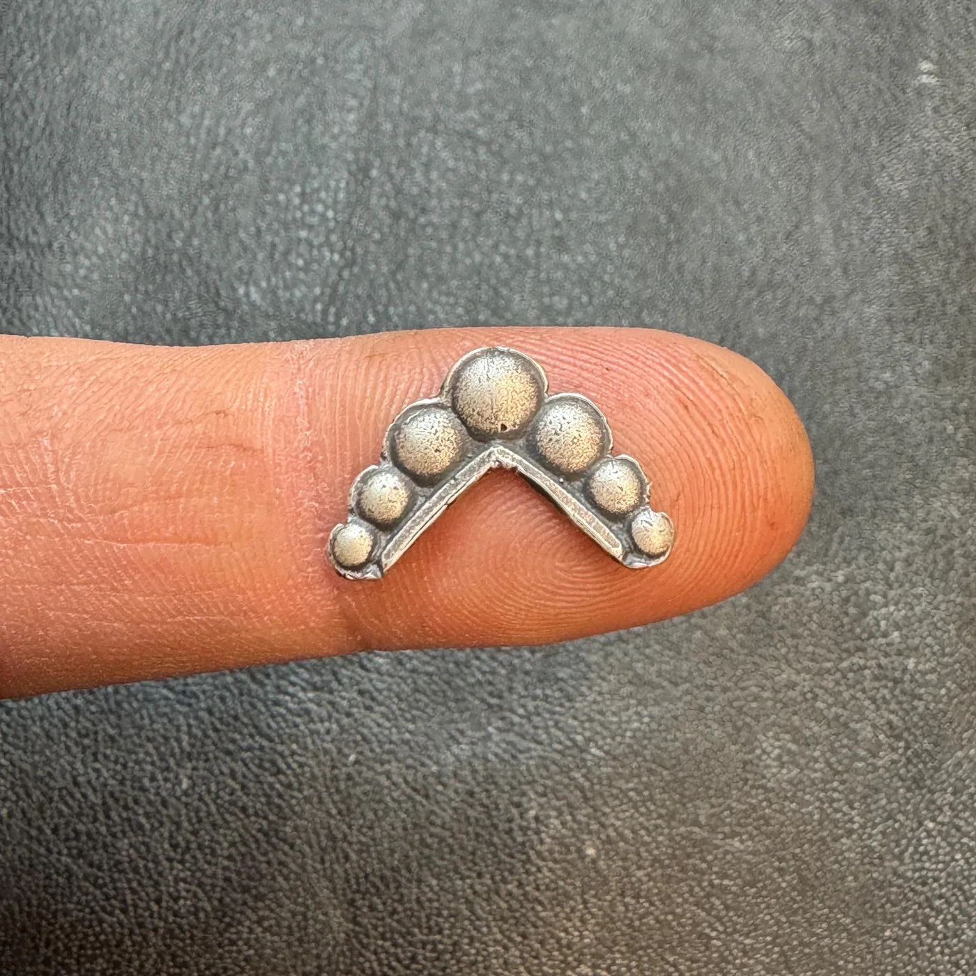 Western Adornment Casting 001. Sterling Silver